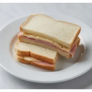 Sándwich De Jamón Y Queso