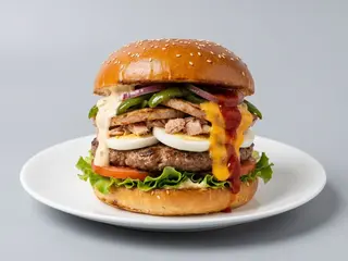 Hamburguesa Viuda Negra