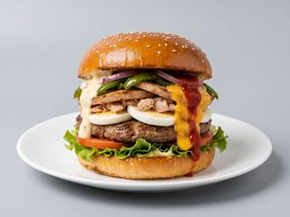 Hamburguesa Viuda Negra