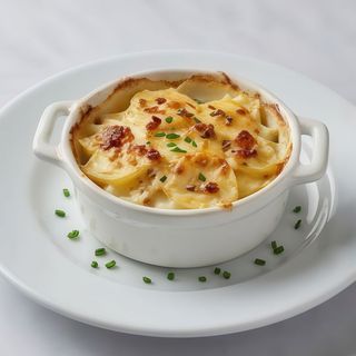 Patatas Gratinadas Con Carne