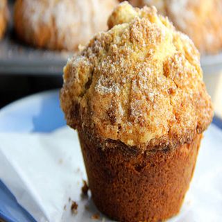 Muffin de café y nueces