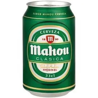 Pack cerveza Mahou clásica 8 latas