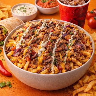 PAPA BOWL DE POLLO