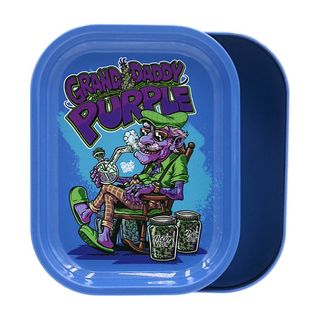 Best Buds Tin Box Rolling Tray with Storage