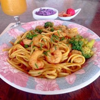 Singapore Curry Noodles