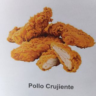 Menu Pollo Crujiente