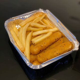 Fingers de Queso con Patatas (7 uds.)