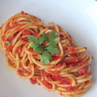 Spaghetti alla Arrabbiata