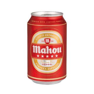 Cerveza Mahou 5 Estrellas lata 33cl.