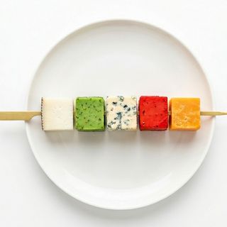 Brochetas de 5 quesos