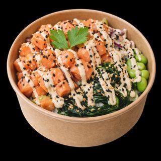 Poke De Salmón (Ración Completa)