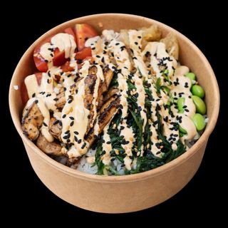 Poke De Pollo (Ración Completa)
