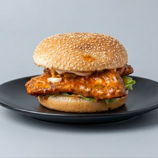 Hamburguesa Pollo Loco Peri Peri