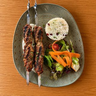Kebab de ternera