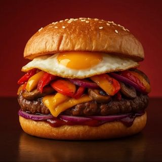 Huevo burger