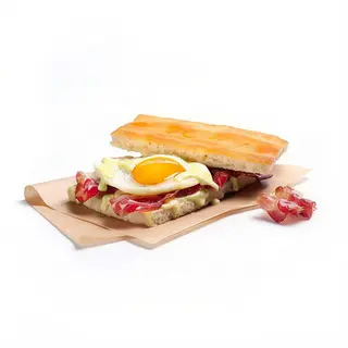Focaccia De Huevo Benedict
