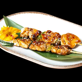 Brocheta de pollo a la plancha