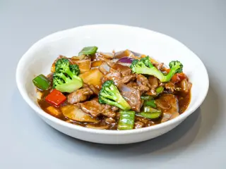 Ternera con salsa de ostras