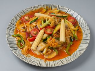 Verduras con curry