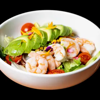 Ensalada de gambas