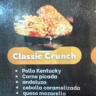 Classic crunch XL gratinado