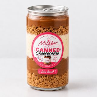 Lotus biscoff cheesecake can