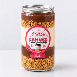 Nutella canned cheesecake