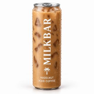 Hazelnut iced coffee