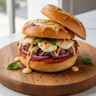 Pizza burger
