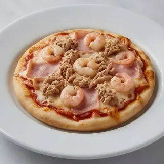 Pizza tierra y mar