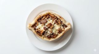 Kebab Solo Carne Con Queso