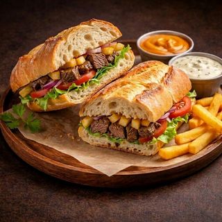 Bocadillo Marroqui de Carne Picada