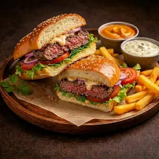 Hamburguesa Clásica de Ternera