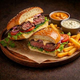 Hamburguesa Clásica de Ternera