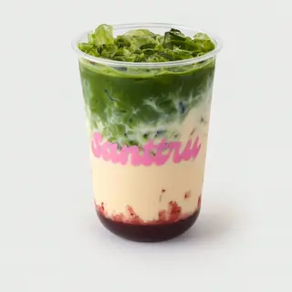 Iced Strawberry Matcha