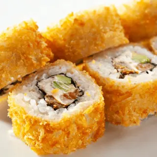 Salmon cocido roll