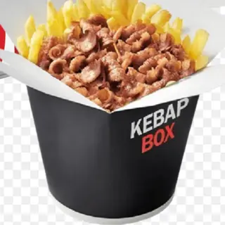 Caja de Kebab menu