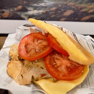 Arepa de Pernil