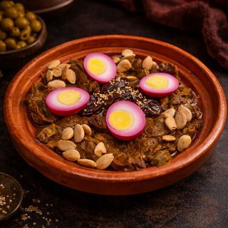 Tajine De Ternera Con Ciruelas