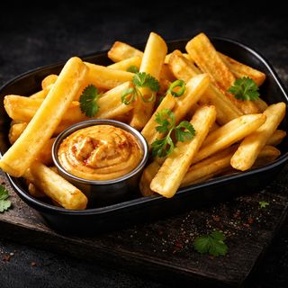 Patatas teja (ración)