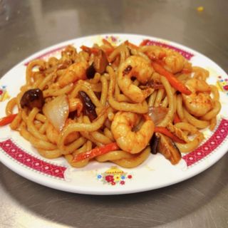Tallarines udon