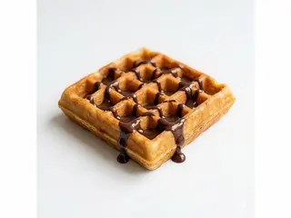 Gofre Belga Con Chocolate