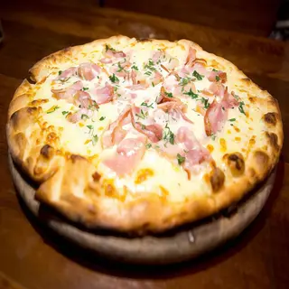 Pizza especial Carbonara