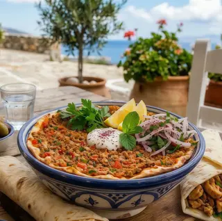 Lahmacun De Pollo
