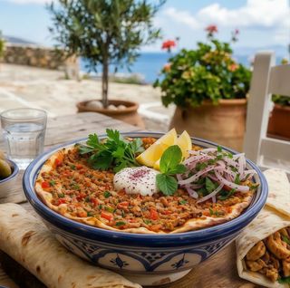 Lahmacun De Pollo