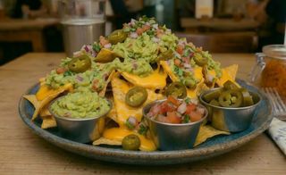 Ración De Nachos Supreme