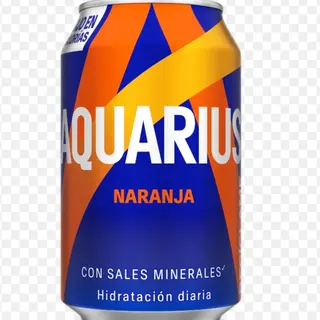 Aquarius de naranja