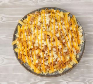 Patatas Con Carne Y Queso