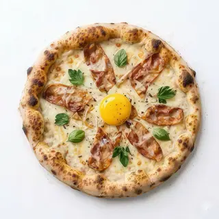 Pizza Auténtica Carbonara