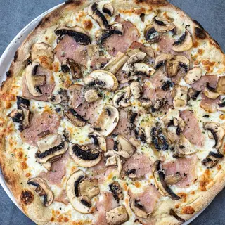 Pizza carbonara